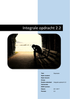 Integrale opdracht 2&period;2 - depressie GGZ