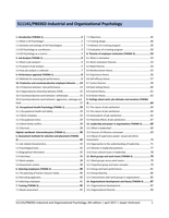 S11141 / PB0302-Inleiding Arbeids- en Organisatiepsychologie