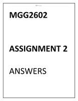 MMG2602 Assigment 2 answers 2017