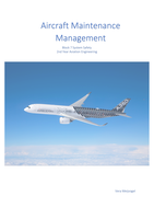 Lectures Aviation Maintenance Management
