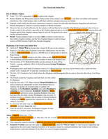 French and Indian War - World History Notes