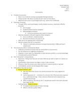 Exam 2 Study Guide Need to Know- Social Cognition
