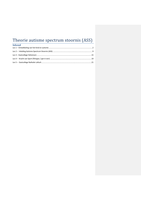 Autisme Spectrum Stoornis &lpar;ASS&rpar; &lpar;jaar 4&rpar;