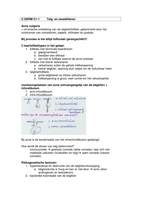 Dermatologie C1 samenvatting