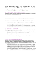 Samenvatting Gemeenterecht &lpar;onderdeel Overheid & Veiligheid&rpar;