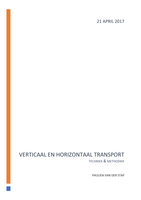 verticaal en horizontaal transport techniek en methodiek
