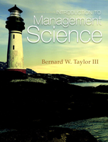 B.W. Taylor III (2013, 11th Ed.). Introduction to Management Science, Pearson.