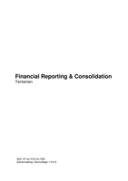 Financial Reporting & Consolidation 