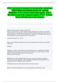 TNCC EXAM NEWEST PACKAGE DEAL