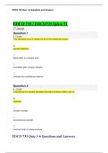 EDCO 735 Quiz 1-6 Questions and Answers