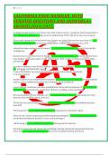 CALIFORNIA FOOD HANDLER &period;WITH VERIFIED QUESTIONS AND ANSWERS&period;A&plus; GRADED&period;2024&sol;2025&period;