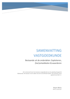 Samenvatting vastgoedkunde