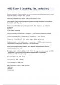 1032 Exam 3 &lpar;mobility&comma; f&e&comma; perfusion&rpar; Exam 2024&sol;2025 Questions With Completed & Verified Solutions&period;