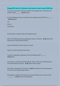Biology 1023 Final Ch&period; 26-Questions with Answers&sol; latest Version&sol; 100&percnt; Pass