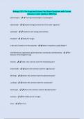 Biology 1023&colon; The Fungi and Lichens Final Exam-Questions with Correct Answers&sol; Latest Update&sol; 100&percnt; Pass