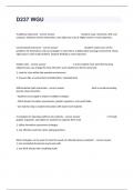 D237 WGU Complete Study Guide With Questions And Well Elaborated Answers&period;
