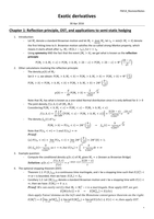 Revision Notes FM14 Exotic Derivatives