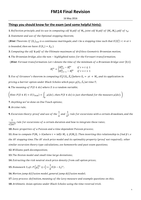 Homework Revision FM14 Exotic Derivatives