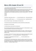 Marco 202 chapter 29 and 30 questions and answers 2024 latest update graded A&plus;