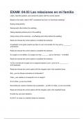 EXAM  04&period;03 Las relaciones en mi familia
