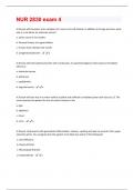 NUR 2830 exam 4 Questions And Answers With Verified Solutions Graded A&plus;
