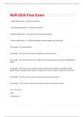 NUR 2830 Package Deal With Verified Study Solutions &lpar;Questions And Answers&rpar; Rated A&plus;