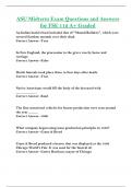 ASU Midterm Exam Questions and Answers  for FSE 112 A&plus; Graded