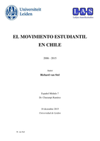 El movimiento estudiantil en Chile (2006-2015) - Trabajo Final