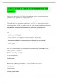 AODA-Week 5 Exam with Questions and Answers