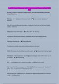 Nurs 311&colon; Exam 1-Questions with Correct Answers&sol; Expert verified&sol; 100&percnt; Pass