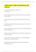 AODA Study Guide with Questions and Answers