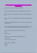 NURS-311 Cardiac Assessment -Questions with Correct Answers&sol; Expert verified&sol; 100&percnt; Pass