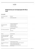  IMSA Signal Technician Level 1 End of Chapter Questions With 100&percnt; Sure Answers