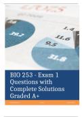 Hondros Bio 253 exam 2 Questions and Complete Solutions Graded A&plus;&period;