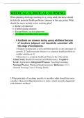 Medical-Surgical LPN&sol;RN Assessment 1ShiftKey &lbrace;25 Questions and Answers&rcub;