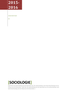 Inleiding Sociologie Samenvatting Handboek Slides Notities