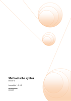 Methodische cyclus dossier 1
