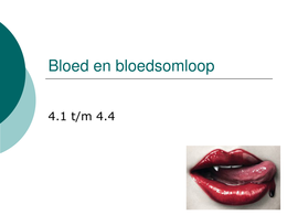 Biologie Interactief Bloed en Bloedsomloop 4.1-4.4