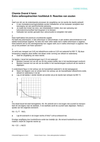 Chemie Overal Hoofdstuk 6 Reacties van Zouten extra oefen opdrachten