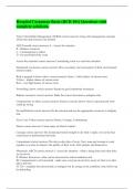 Hospital Corpsman Basic &lpar;HCB 101&rpar; Questions with complete solutions&period;