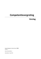 Verslag Competentievergroting Cijfer 8