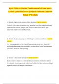 Epic COG170 Cogito Fundamentals Exam 2024 Latest Questions with Correct Verified Answers Rated A&plus; Update