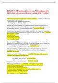 ICS 200 Test Questions & Answers &vert; 70 Questions with 100&percnt; Correct Answers &vert; Latest Update 2024 &vert; Verified