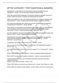 APTIVE CATEGORY 7 TEST QUESTIONS & ANSWERS