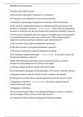 NURS 2003 exam review questions