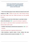 STATE OF COLORADO SALES LICENSE EXAM 2024&sol;ACTUAL EXAM WITH 100&plus; QUESTIONS AND CORRECT DETAILED ANSWERS&sol;LATEST 2024-2025