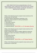 SFPC PREP TEST EXAM 2024&sol;100 REAL EXAM QUESTIONS AND COMPLETE DETAILED SOLUTIONS &lpar;100&percnt;VERIFIED SOLUTIONS&rpar; ALREADY GRADED A&plus; BRAND NEW 2024-2025