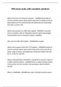 PR3 exam study with complete solutions&period;