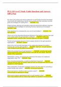 PGA 3&period;0 Level 2 Study Guide Questions and Answers 100&percnt; Pass