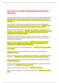 PGA 3&period;0 Level 2 Study Guide Questions and Answers 100&percnt; Pass
